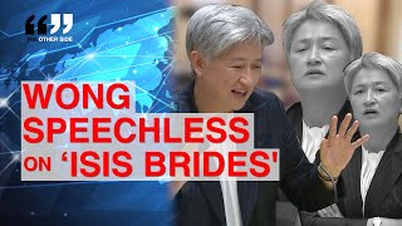 Penny Wong LOST for Words in Senate Hearing on ISIS Brides