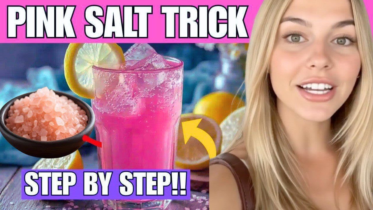 Pink Salt Trick Recipe 🚨 Does This 15 Second Weight Loss Hack Really Work?