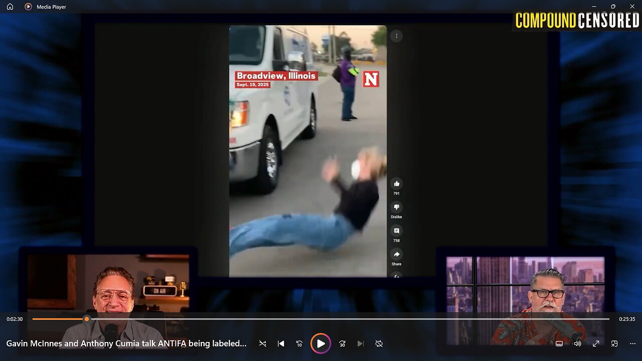 Gavin McInnes and Anthony Cumia Talk about ANTIFA being labeled a terrorist organization