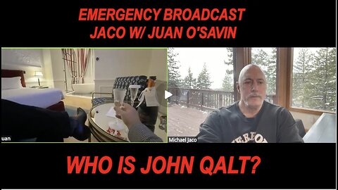 JACO W/ Emergency Broadcast W/ Juan O Savin, Iran & possible massacre by Islamist Regime. JOHN QALT