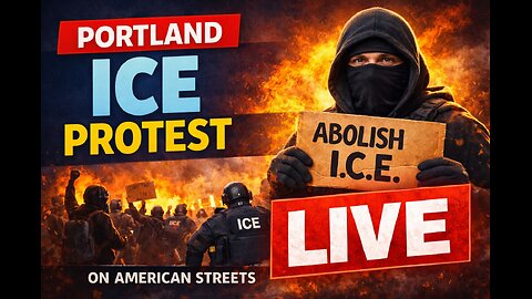 🚨BREAKING - Portland, Oregon Friday Night ICE Protest