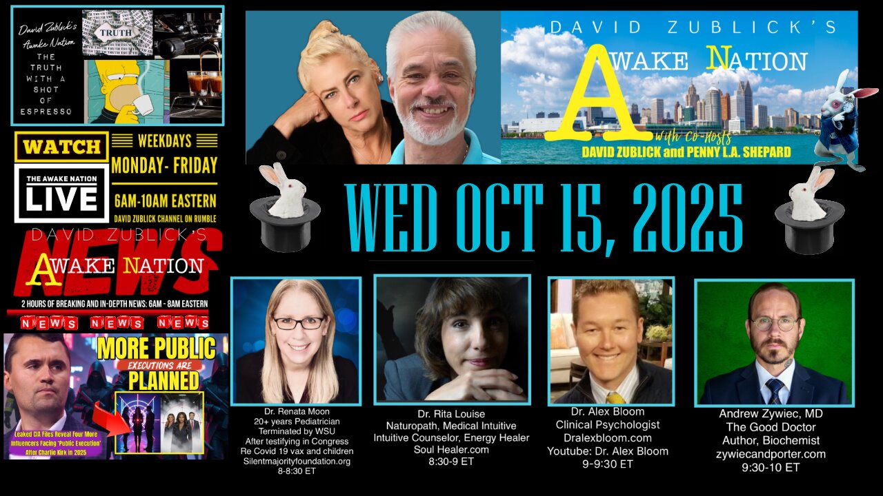The Awake Nation 10.15.2025 More Public Executions Are Planned