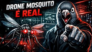 📰Drone mosquito é real: vigilância invisível saiu do Black Mirror