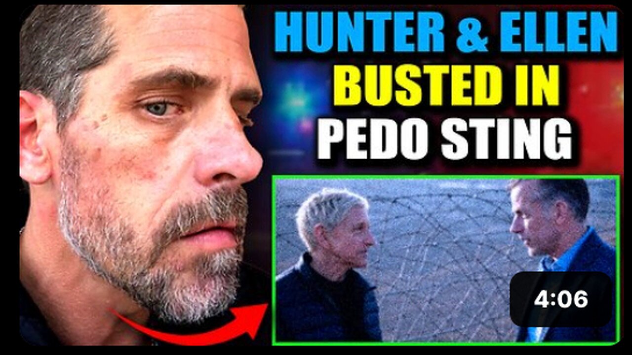 Footage Exposes Hunter Biden & Ellen in Adrenochrome Bust in South Africa