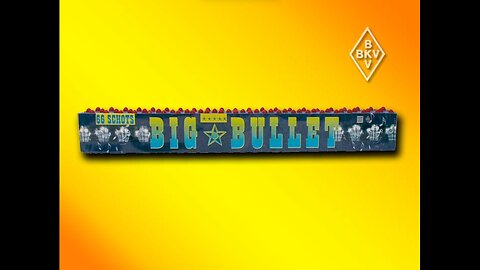 BKV Big Bullet - 66 Shots Vuurwerk Fluit Cake