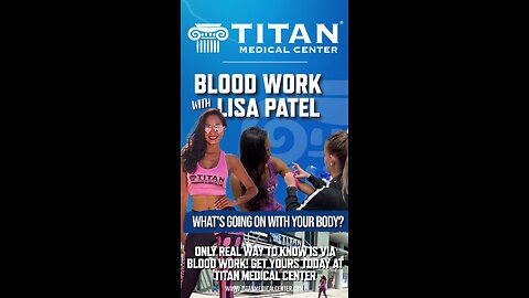 #TitanMedical Patient #bloodwork #testimonial by Lisa!