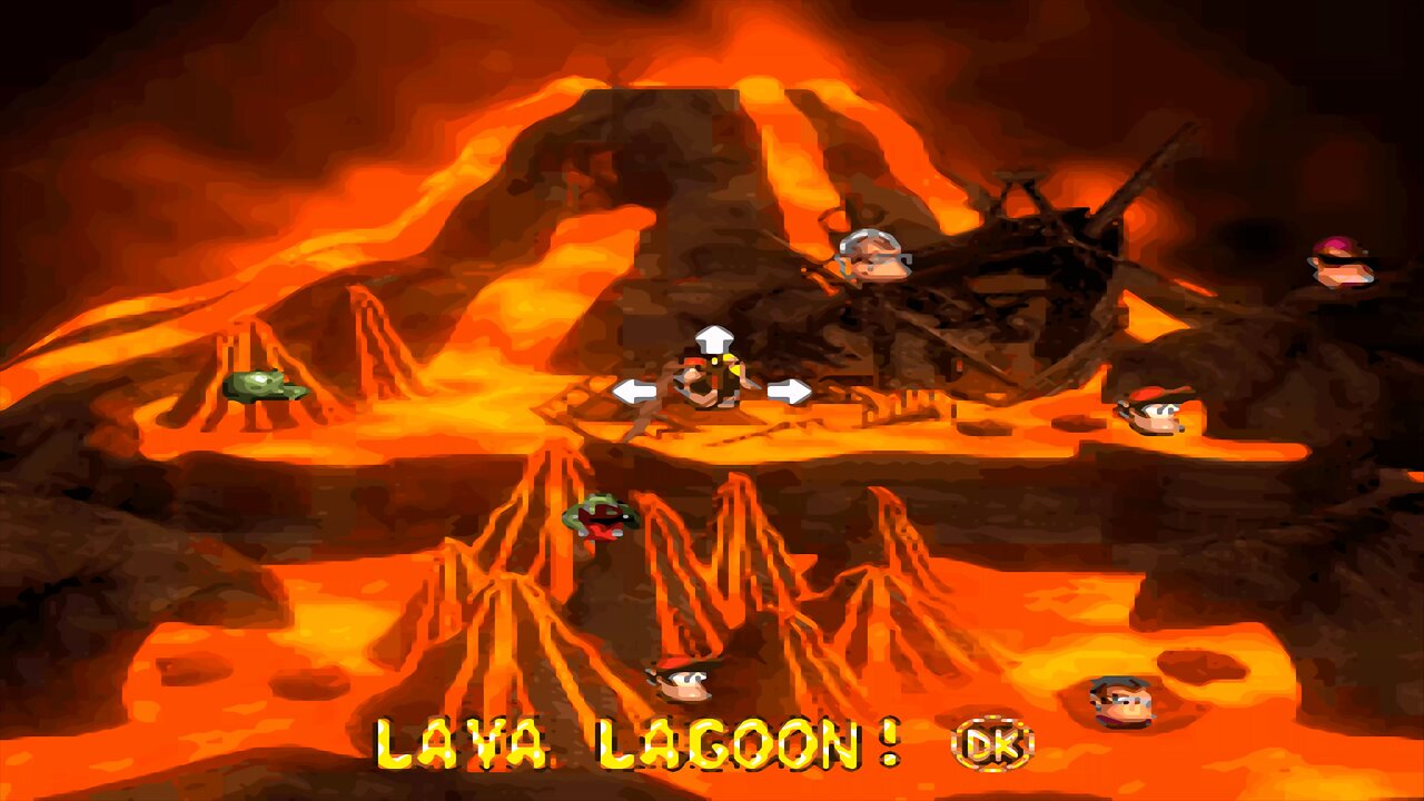 DONKEY KONG COUNTRY 2™ : DIDDY'S KONG QUEST™ / ACT 2. CROCODILE CAULDRON / A2#3. WARP BARREL FINISH