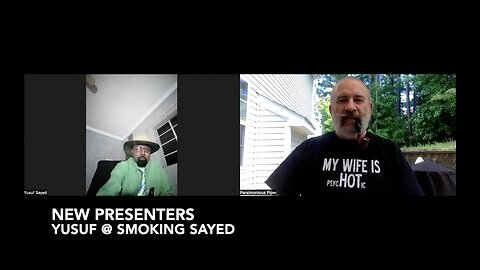 New Presenters—Yusuf @ Smoking Sayed