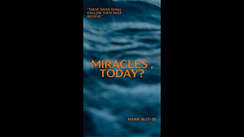 Do miracles still happen today? #apostolic #jesusname #pentecostal #miracleshappen