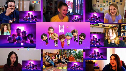 🎥 [TinyTAN | ANIMATION] - Dream ON Reaction Mashup | Heartwarming & Inspiring! 💜✨