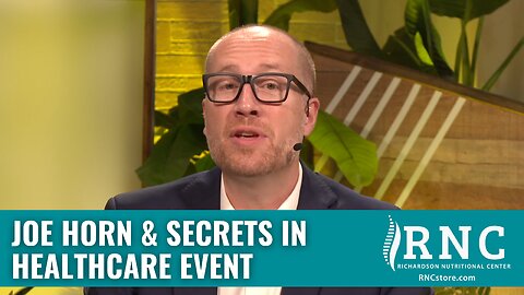 Joe Horn & Secrets In Healthcare Event