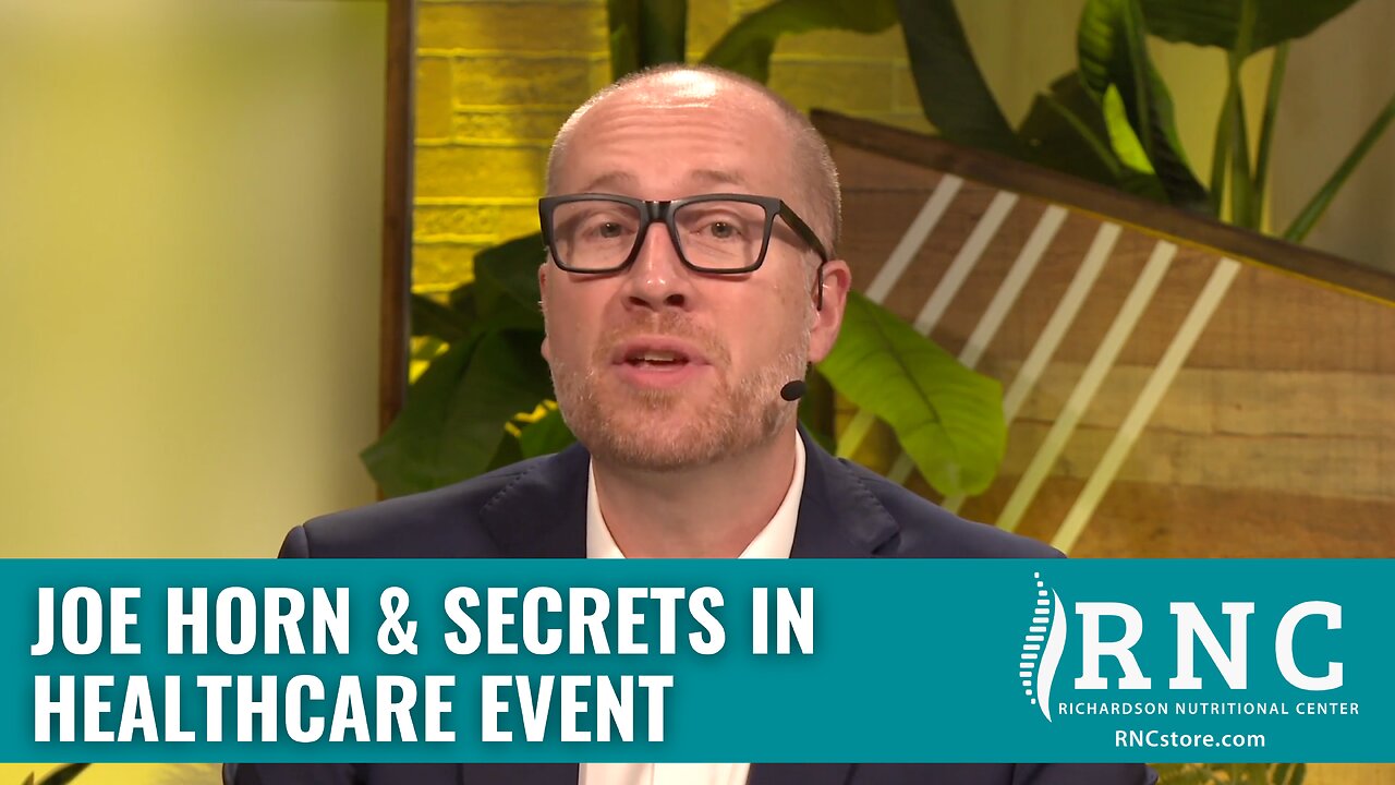Joe Horn & Secrets In Healthcare Event