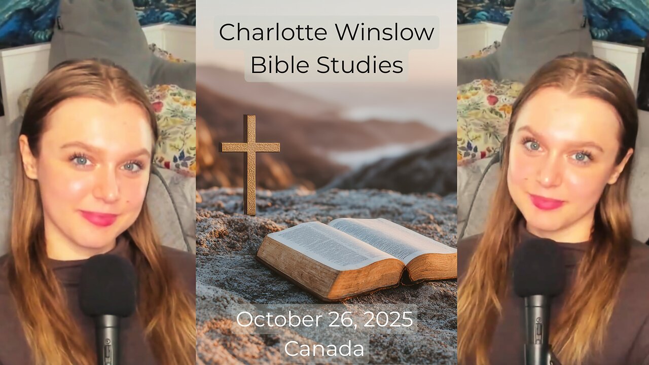 Sunday Bible Study With Charlotte Winslow - Luke 6 - October 26, 2025.