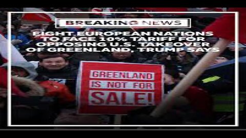 Sen. Paul 'No Emergency' to Justify Trump's Greenland Tariffs