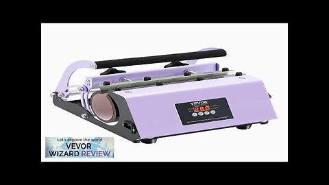 VEVOR Tumbler Heat Press Machine 11-30oz Mug Press Sublimation Tumblers Purple Review