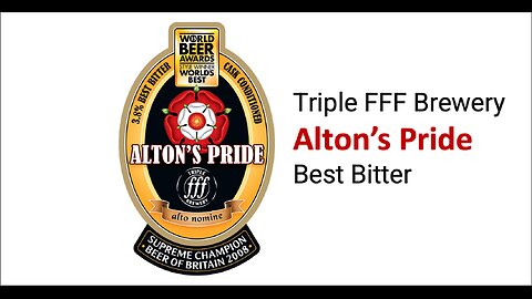 Alton's Pride Best Bitter Review