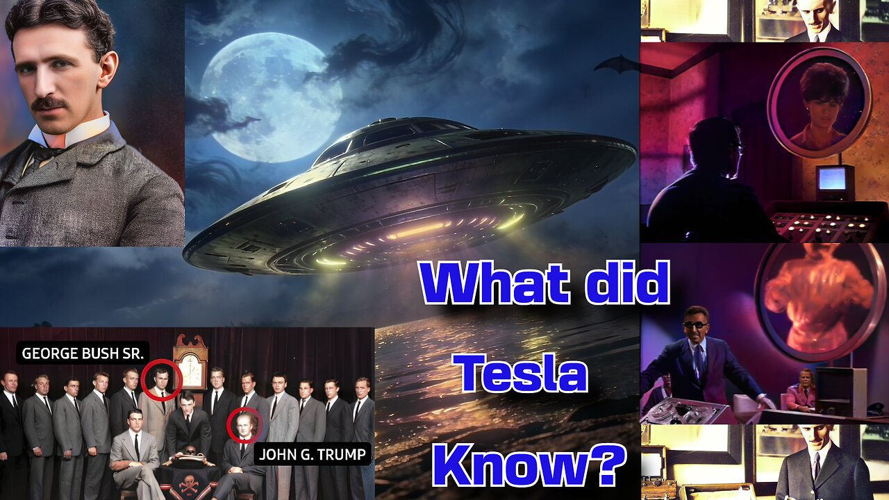 ( -1042 ) Uncle John G. Trump, Tesla's Safe & Secret Tech, O.B.I.T. Machines Are Everywhere - Juanito 007 & Dark Journalist - UFO File, Deep State vs the Executive Branch