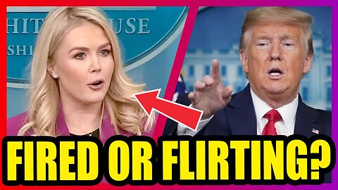 Trump FLIRTS With Leavitt – What Happened Next SHOCKED Everyone!