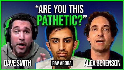 The Moment Dave Smith was Accused of Being A Holocaust Denier by Alex Berenson