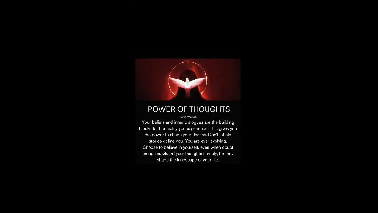 POWER OF THOUGHTS
