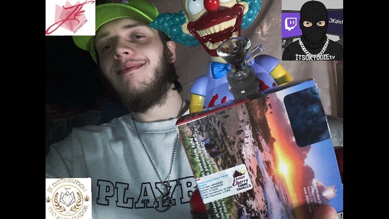 Thinking pack! JKDistro Lemon Cherry Gelato Review!!