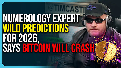 Numerology Expert Gives Wild Predictions For 2026, Says Bitcoin Will Crash