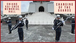 Chiang Kai-shek Memorial Hall 國立中正紀念堂 - Changing of the Guards - Full Video - Taipei Taiwan 2024