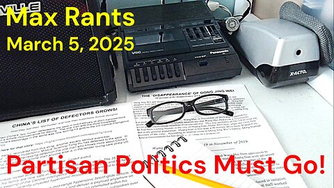 PARTISAN POLITICS IS KILLING US. DISSOLVE ALL POLITICAL PARTIES!