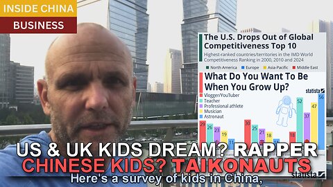 Chinese students dream? Taikonauts VS USA students? Rapper
