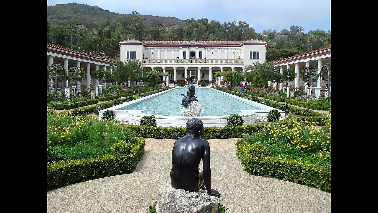 Palisades DEW Inferno of Little Weimar Republic, Getty Villa with Sabrina Wallace