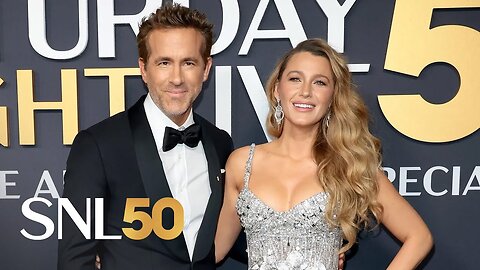 Blake Lively and Ryan Reynolds Make First Appearance Since Lawsuits | SNL 50