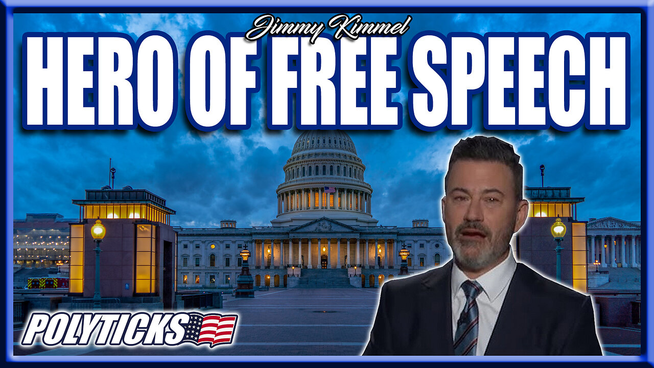 Jimmy Kimmel Anointed as NEW HERO of Free Speech