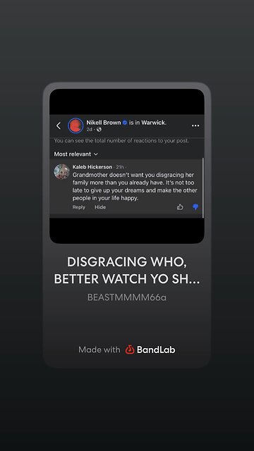 Disgracing who [Official Audio]