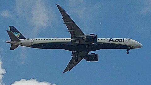 Embraer 195 E2 PS-AEQ coming from Belém do Pará to Fortaleza