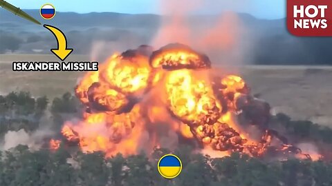 Russia’s Iskanders CRUSH Ukraine’s Armor Near Dnepropetrovsk!