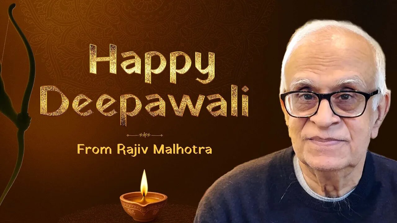 Deepawali message From Rajiv Malhotra | Infinity Foundation 2025