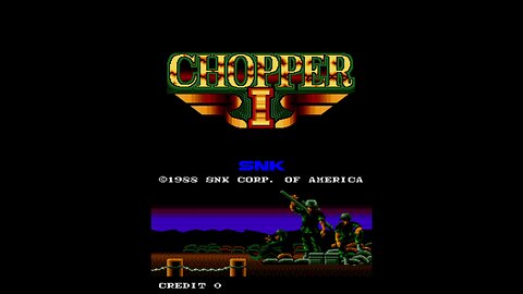 Chopper I Arcade Game, SNK 1988, Longplay
