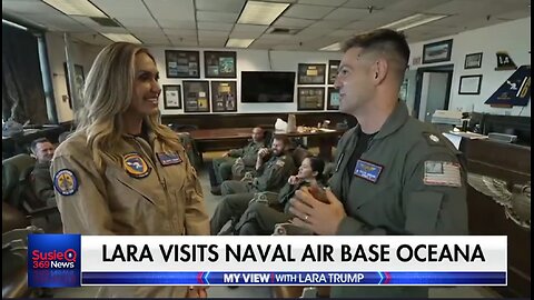 LARA VISITS NAVAL AIR BASE OCEANA, USS ARLINGTON