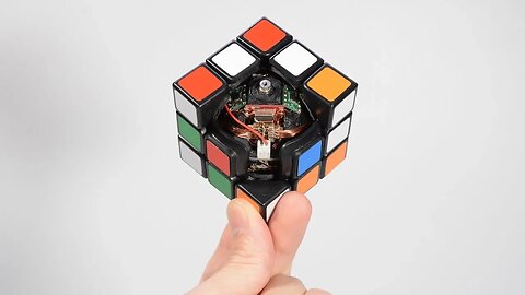 Self Solving Rubik's Cube PSN Experiment