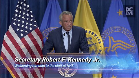 Secretary Robert Kennedy Jr. Delivers Welcoming Remarks to HHS Staff