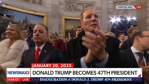 President Donald J. Trump gives his second Inaugural Address