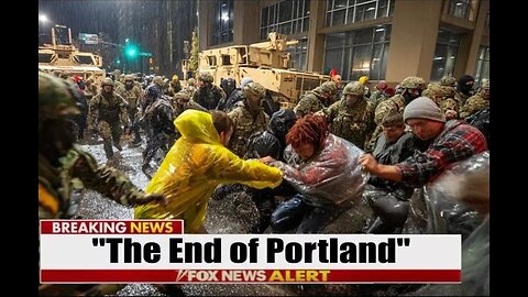 "Homeless MOB ‘DIGS IN’... as Trump’s “Removal Troops” LEVEL Portland Encampment"