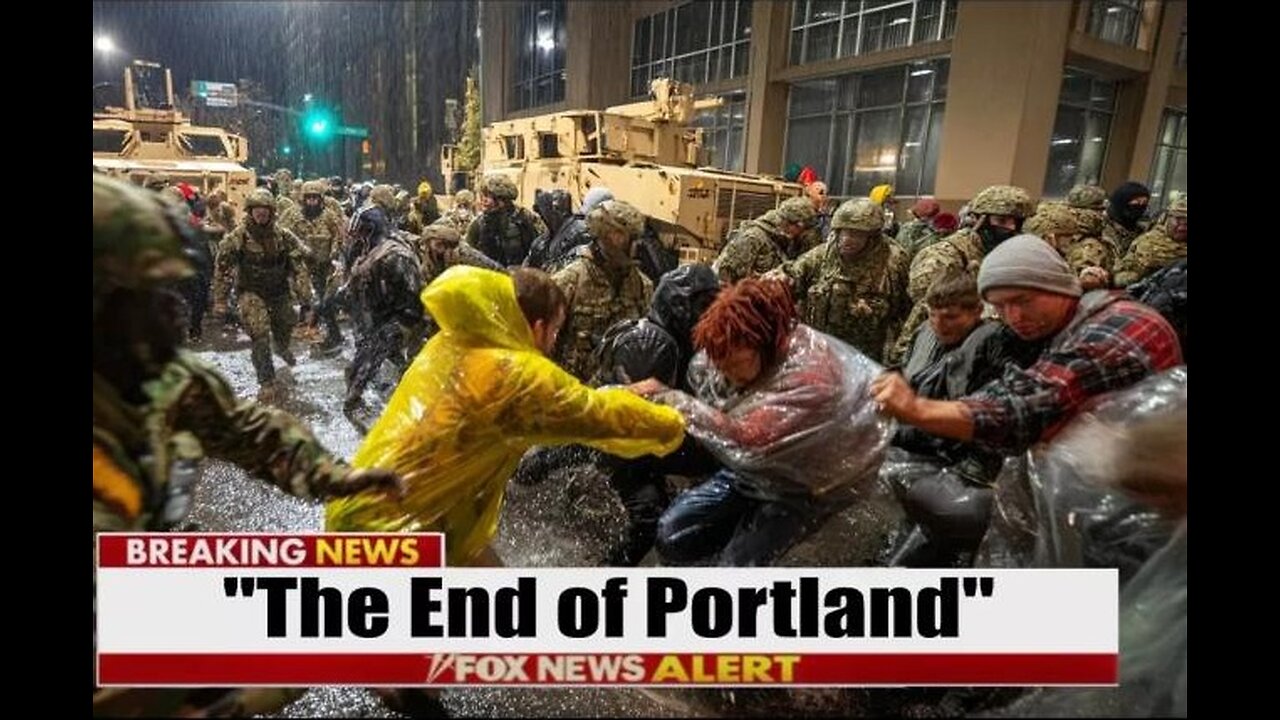 "Homeless MOB ‘DIGS IN’... as Trump’s “Removal Troops” LEVEL Portland Encampment"