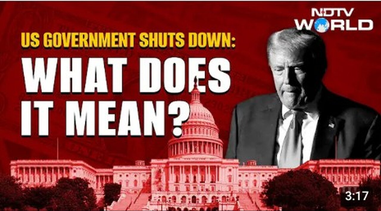 US Govt Shutdown News | What Will Be The Impact Of US Government's Shut Down?