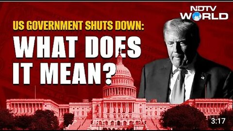 US Govt Shutdown News | What Will Be The Impact Of US Government's Shut Down?