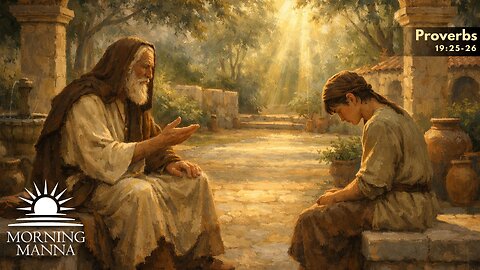 Morning Manna - Jan 19, 2026 - Proverbs 19:25-26 - Cost of Scorn and Consequences of Shame 11-2026