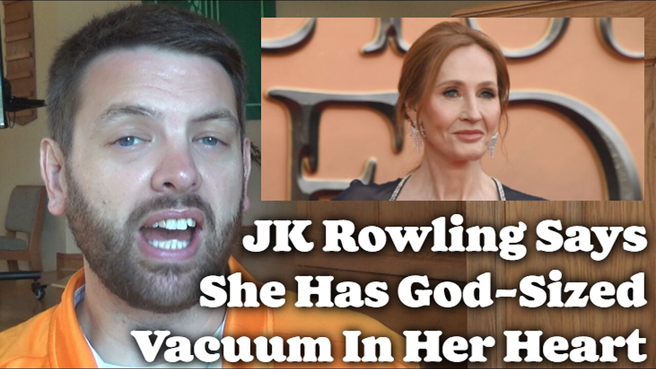 JK Rowling Says She Has God-Shaped Vacuum Inside Her