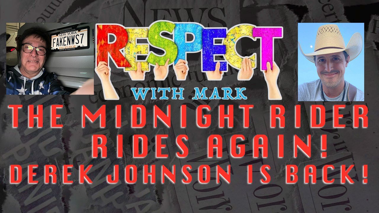 RESPECT With Mark: Derek Johnson, 8pm EDT