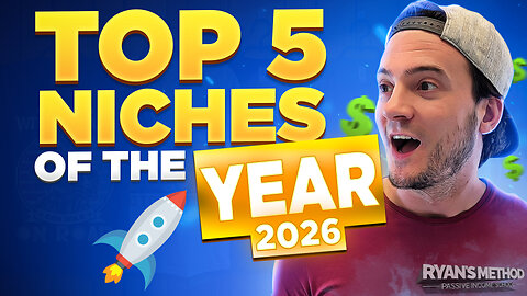 TOP 5 NICHES OF THE YEAR (2026) 🔥 Print on Demand Niche Research # 292 — (12/29/2025)