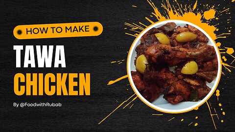 Tawa Chicken Recipe